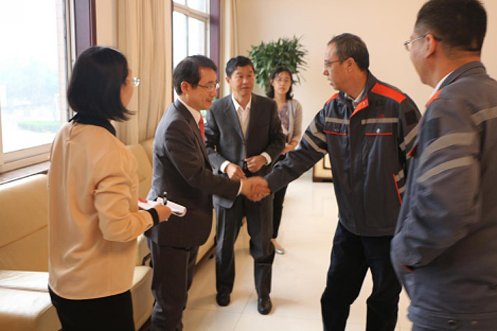 韩国驻通辽总领事一行到公司参观调查