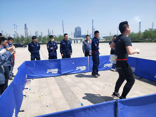 石化公司组织“喜庆五一·趣味活动会”