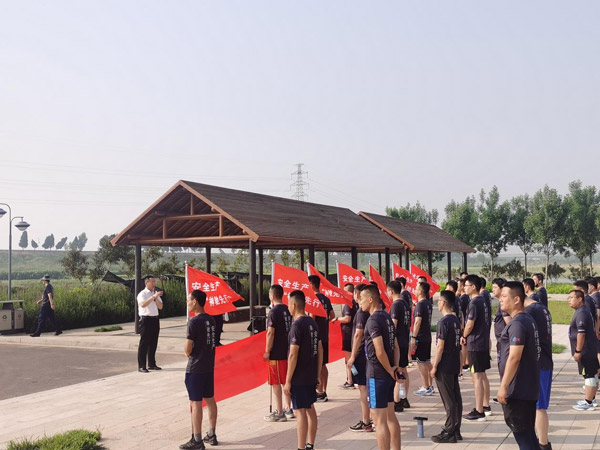 安全出产 ca88先杏转ca88化工接力长跑越野赛圆满进行